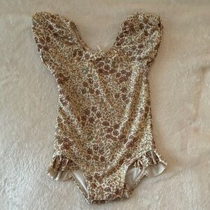 Quincy Mae Floral Kids One Piece Swimsuit (18-24M)